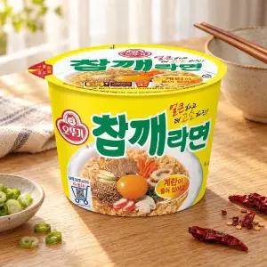 오뚜기 참깨라면 용기 110g x 12