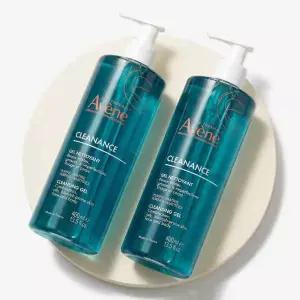 [피지말끔/약산성] 아벤느 클리낭스 클렌징 젤 400ml 더블 기획