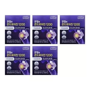 주영엔에스 관절엔 콘드로이친 1200 900mg x 60정 x 5개 - BNS