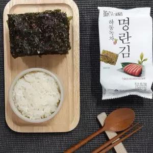 벌크 소금대신 명란 뿌린 하동녹차 명란김 6g 24봉 성경녹차김 성경김자반 38DFB
