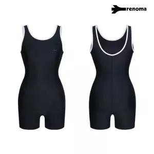수영복여성 베이직 2부 반신수영복 블랙 RNLS2F861BK_CA