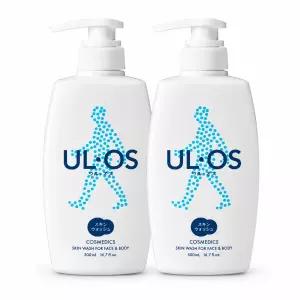 우르오스 스킨워시 (남자 바디워시) 500ml, 2개