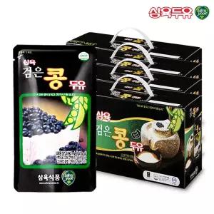 삼육두유 검은콩 파우치 두유 190ml 80팩 (20팩x4개)