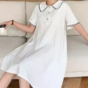 퍼프 소매 디테일 원피스 임산부 데일리 꾸안꾸 임부
