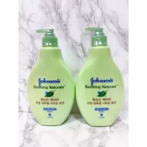 존슨즈 베이비 수딩 내추럴 너리싱 로션 400ml 2개