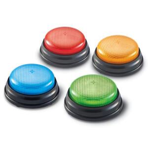 빛과소리 퀴즈버저(4개-Light Sound Buzzer)/러닝리소스