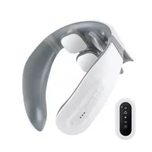 나오테크 4헤드 무선 온열 목 저주파 안마기 리모컨 NAO-H6200N 목마사지기 충전식