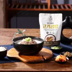 [횡성축협한우] 횡성한우 고기곰탕 600g x 10팩