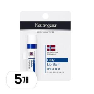 [뉴트로지나] 데일리 립 밤 4g 5개