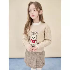 [BEANPOLE KIDS] 토끼 빙키 풀오버 니트  베이지 (BI5X51U01A) (BI5X51U01A)