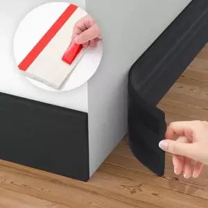 접착식 몰딩 간편 테두리 벽하단 셀프 걸레받이 마감재 코너 바닥 인테리어 시트지 보수재 꾸미기 보호대