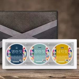속초젓갈 알찬 선물세트 1호 /명란+창란+낙지/ 각500g