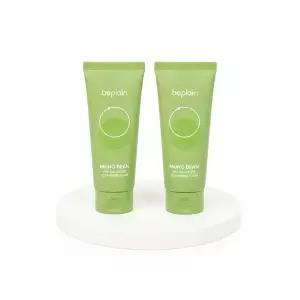 [2천만돌파] 비플레인 녹두 약산성 클렌징폼 160ml 더블 기획