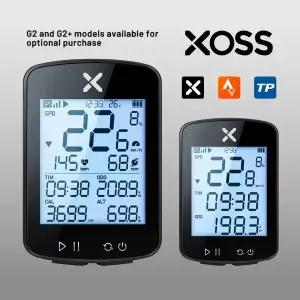 스포츠 자전거용품 XOSS G2 Plus 자전거 컴퓨터 ANT  케이던스 속도 무선 GPS 사이클링 속도계 MTB 방수 스