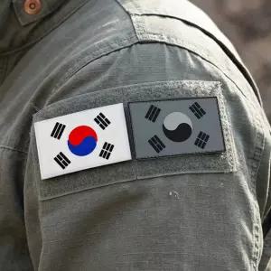 핏좋은 태극기패치 옷에붙이는패치 특전사 주짓수 컴뱃셔츠 견장 PVC