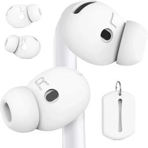 AirPods 4용 이어팁 4세대 안티 슬립 이어버드 실리콘 무선 블루투스 드롭 경량 슬림 핏