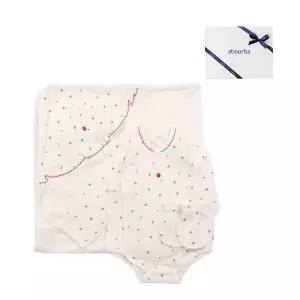 갤러리아 벨리코튼모달배냇슈트+손싸개+속싸개3종세트(AB26D1IN054)조카출산,