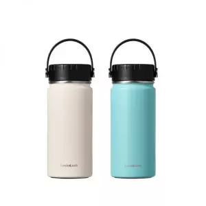 코스트코 락앤락 브리즈 핸들 텀블러 498ml 2PK - 아이보리블루 326440