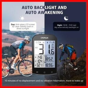 GPS 자전거 컴퓨터 무선 CYCPLUS M1 방수 속도계 주행 거리계 ANT + 블루투스 5.0 사이클링 액세서리