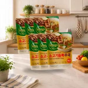 비비고 소고기듬뿍무국 500G 6개