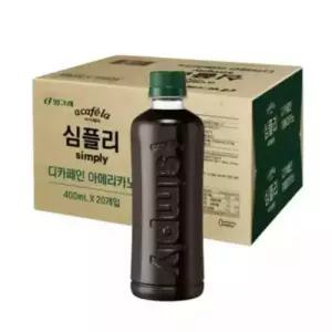 아카페라 심플리 디카페인 아메리카노 400mlx20펫 커피