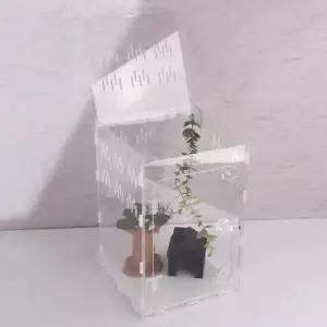 리몬즈 원터치 사육장 30x30x45 (대) 파충류 도마뱀사육장 아크릴사육장 도마뱀키우기