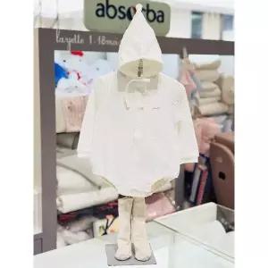 [압소바](하남점)(26년F/W 임신출산백일돌축하선물)베니코튼모달바디슈트+모자+양말3종세트(AB2671BU02B...