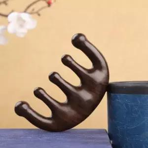 승모근 괄사도구 바디 마사지 원목 얼굴 괄사마사지 우드무늬 두피 괄사
