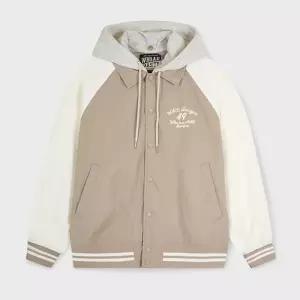 후아유남녀공용 Hood Varsity Coach Jacket WHJJG2221UWHJJG2221UDR
