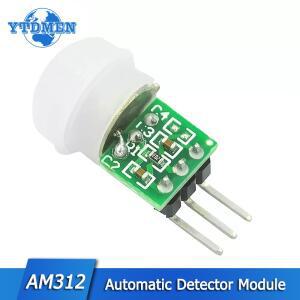 미니 IR 초전기 적외선 모션 휴먼 센서 자동 감지기 모듈 AM312 DC 2.7V ~ 12V 1 개