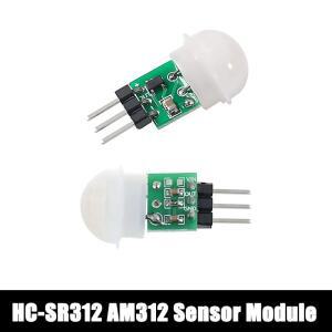 HC-SR312 AM312 미니 PIR 모션 센서 모듈 초전형 적외선 인체 유도 감지기 DC 2.7V ~ 12V Arduino 용