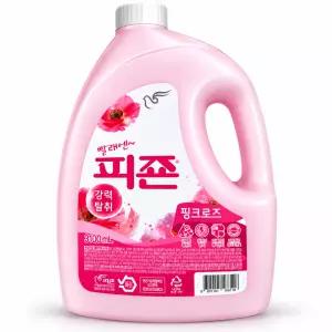 피죤 섬유유연제 핑크로즈, 3100ml, 4개