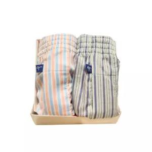 트라이엄프 2종세트80수 면100% 부드럽고 드래프트성이 좋은 스트라이프 남자 트렁크TFMTK112 TFMTK113 OHC