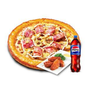 (미스터피자) 포테이토골드M+핫윙4+콜라1.25L