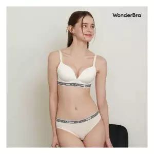 Wonderbra 스포츠 아웃밴드 노와이어 브라팬티 8종세트 블루+베이지+화이트+블랙WBW4M22232425AT 115999