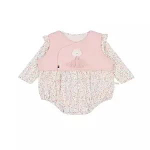 [롯데백화점]아가방 아리모달바디수트조끼세트(PINK) 01S717552