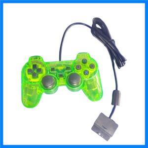 유선 아날로그 컨트롤러 게임패드 조이스틱 조이패드 PS2 PS1 PS One PSX 콘솔용 듀얼 쇼크 진동 조이패드