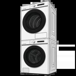 삼성전자 WF21CB6650BW7N 화이트 세탁기+건조기 20kg+17kg WF21CB6650BW + DV17CB6600BW 워터샷 필수가전
