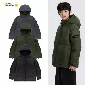 내셔널지오그래픽키즈 역시즌 키즈 KIDS 중경량 그래픽 패딩점퍼 3종택1K254UPD030 318787