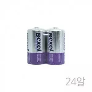 ( )벡셀 CM24알 R14 망간건전지 1.5V