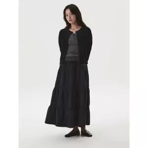 [후아유](신세계 사우스시티)Long Tiered Skirt WHWHG4941F