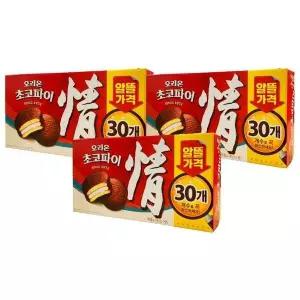 오리온 초코파이 30개입 / 3개