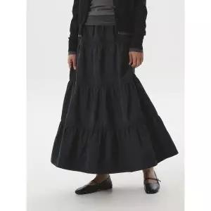 [후아유](하남점)Long Tiered Skirt WHWHG4941F