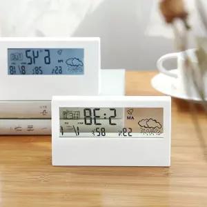 s444 디지털 조명LED 탁상시계 온도습계 Z19011 탁상용알람시계 무소음알람 인테이어 wy1050D