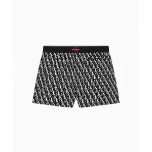 CALVIN KLEIN UNDERWEAR 남성 CK 그래픽 우븐 박서 슬림_NM30002OK