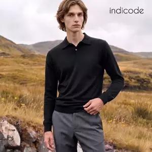 [인디코드]26FW 남성 소프트웜 카라니트 4종