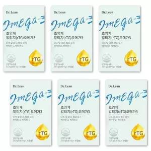 [하프클럽/기타]닥터린 초임계 알티지 오메가3 830mg 30캡슐 6박스 SJ