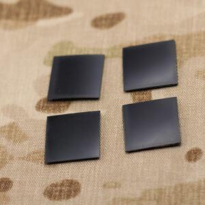 4개 IR IFF 패치 적외선 반사 군용 인식 블록 -2.5x2.5cm