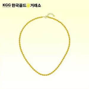 [한국골드금거래소]24K 샤인 볼 목걸이