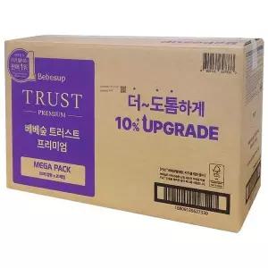 [하프클럽/셀러허브]베베숲 트러스트 프리미엄 메가팩 80매 x 20개